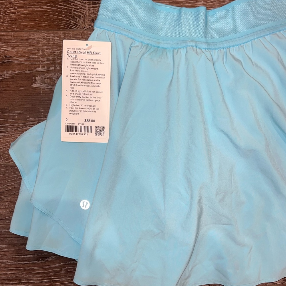 🩵lululemon blue skirt🩵